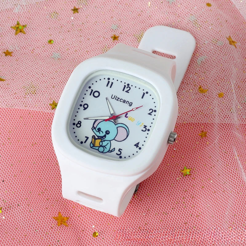 Photo réelle de la montre Octo blanche