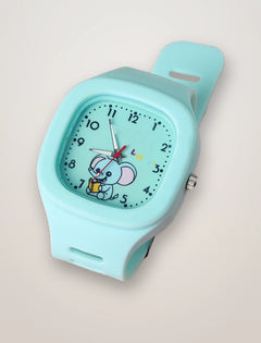 Montre enfant turquoise Trompette