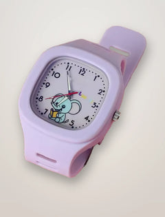 Montre enfant violette Trompette